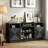 59'' TV Stand For Tvs Up To 65'' With Storage And Adjustable Shelves-315164726