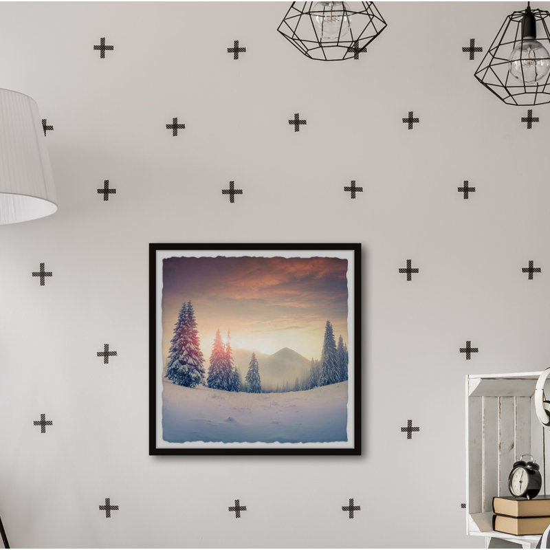 Find Yourself In The Forest - Single Picture Frame Print, 81cm H x 81cm W x 3.81cm D