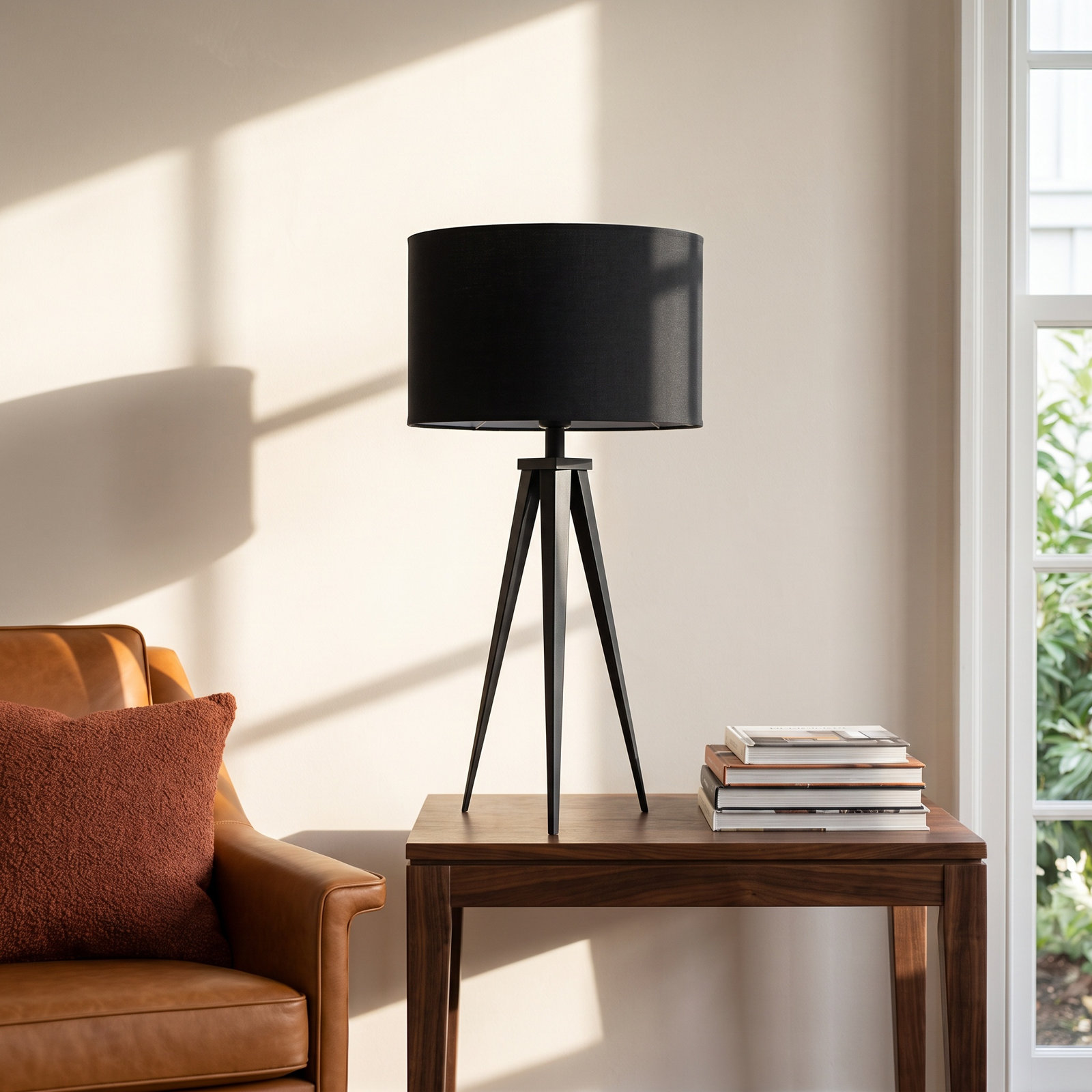 Cas Metal USB Tripod Lamp