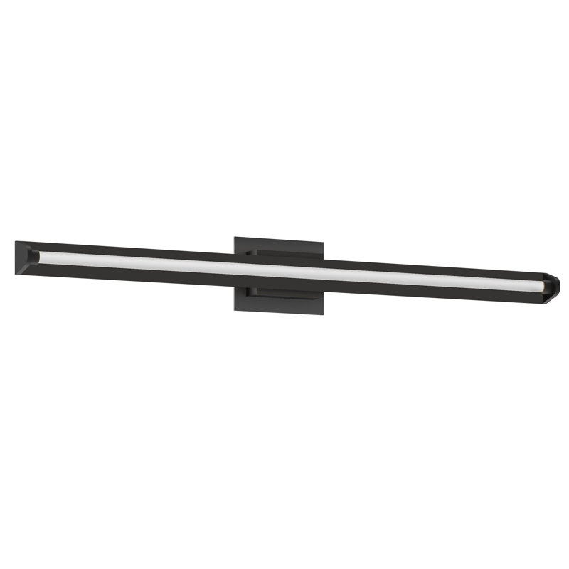 Plymouth Dimmable LED Bath Bar, Black