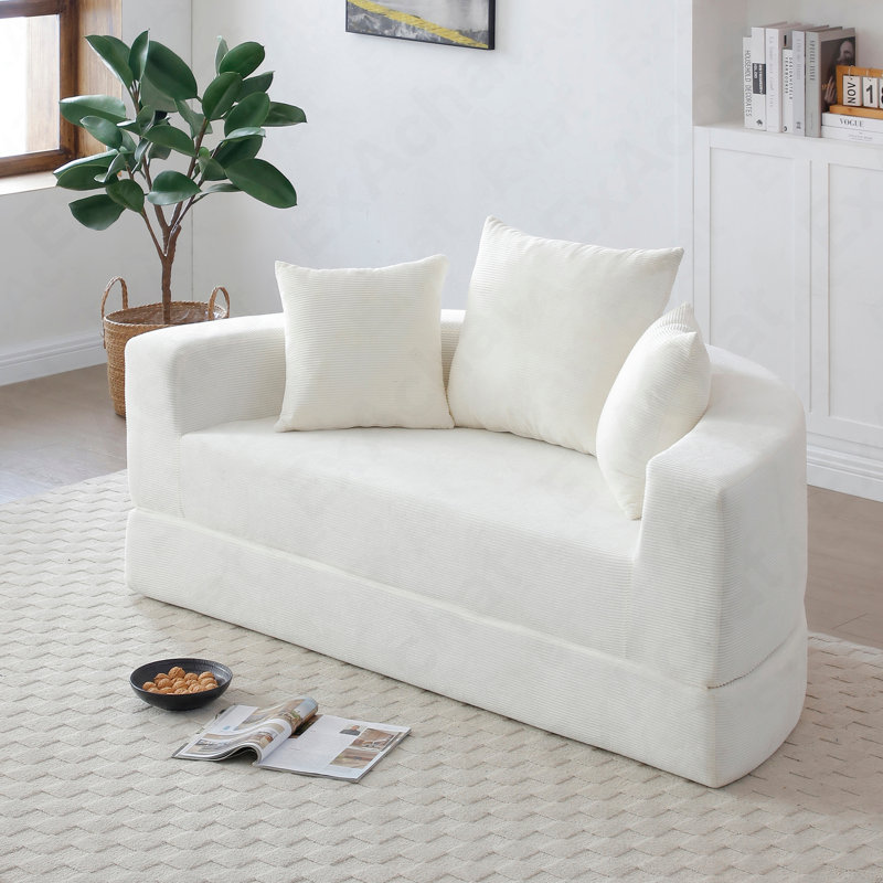 Causeuse-lit 67 po, Beige