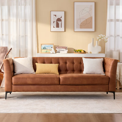 Canapé capitonné 85,65 po Chesterfield
