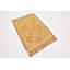 Tapis noué la orange/beige 2 pi 8 po x 4 pi en laine one-of-kind-main Elland