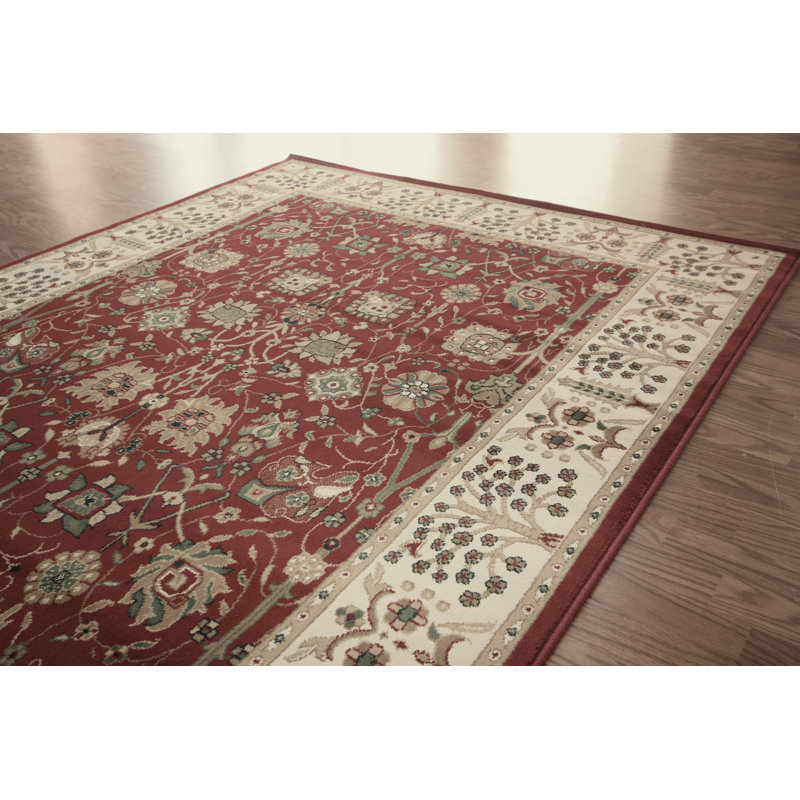 Tapis rouge Eli-Joseph Elegance, Rectangle 5 pi 3 po x 7 pi 9 po