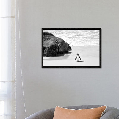 Penguin At Boulders Beach by Philippe Hugonnard - Gallery-Wrapped Canvas Giclée on Canvas