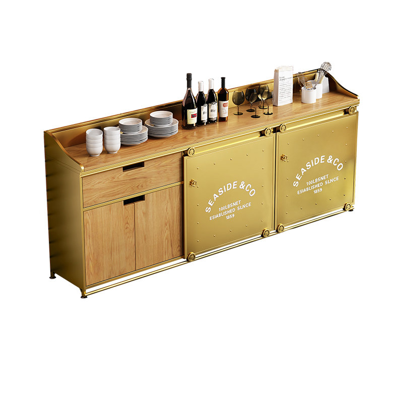Erfan Sideboard, Yellow, 35.43" H x 78.74" W x 15.74" D