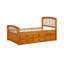 Lit plateforme simple avec 6 tiroirs et rangement en bois massif | Aucun sommier tapissier requis-1514038508
