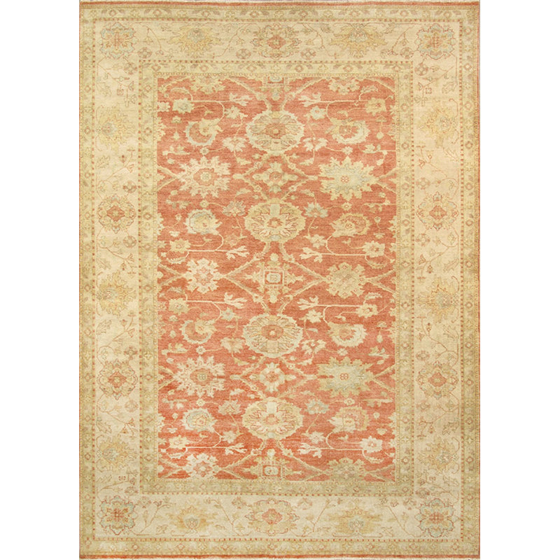 Melody Hand Knotted Wool Oriental Area Rug, Rectangle 12' x 15'