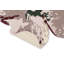 Wool Abstract Area Rug in Ivory/Gray-74187235