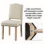 50.5cm H Rubberwood Leg Upholstered Side Chair-1059304062