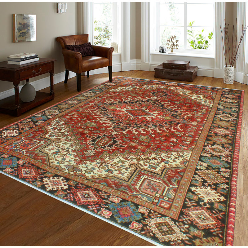 Tapis unique en laine Bozhanka 7 pi 6 po x 10 pi 2 po 2022