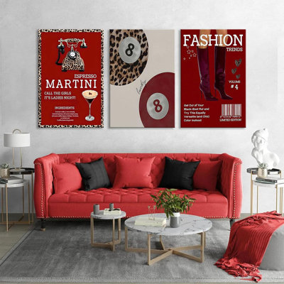 3 Piece Wrapped Canvas Print