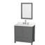 Sheffield 36" Freestanding Single Bathroom Vanity with Quartz Top with 24" Mirror-1676948682-1676971147-1676971152