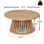 Table basse de patio en bois d'acacia-1830538658