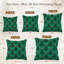 Ensemble de 2 housses de coussin pour arbre de Noël 22 x 22 - blanc-138213920-138213923