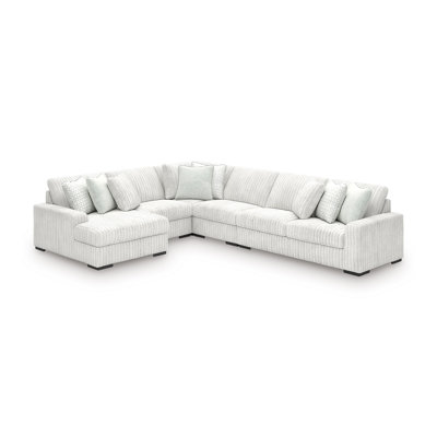 Stupendous 5-Piece Sectional With Chaise