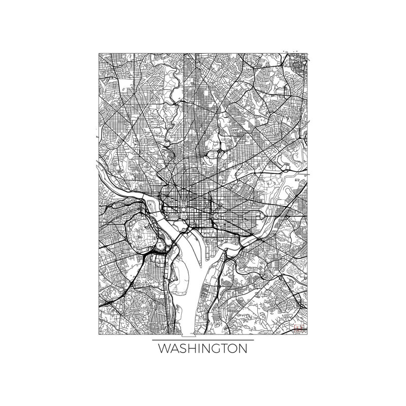 Los Angeles to Riverside 1 Piece Wrapped Canvas Wall Art, 66.04 cm H x 45.72 cm W x 3.175 cm D