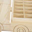 Desktop 3-Tier Bamboo Bookshelf Pegboard Storage Display Organiser Rack
