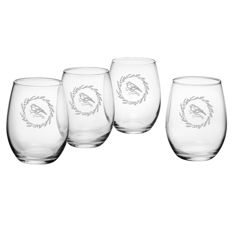 Arquette 21oz. Stemless Wine Glass Set