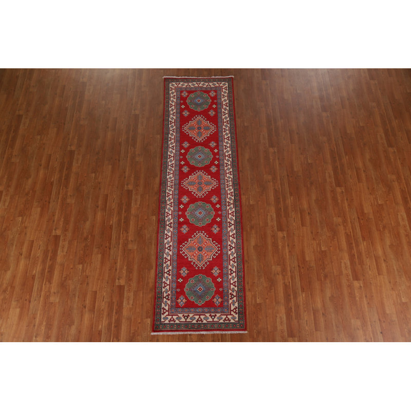 Tapis de couloir géométrique Kazak