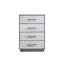 Coffre Aberdeen G02500-CH, gris / chêne