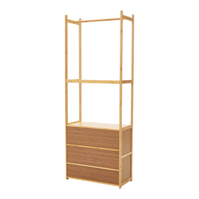 62cm Rolling Clothing Rack