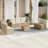 Vidaxl Garden Sofa Set Beige