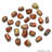 Carved Stone Accent Set, Zen Stone Décor, White Unakite Tumbled Gemtones, 25 Pcs-91296650