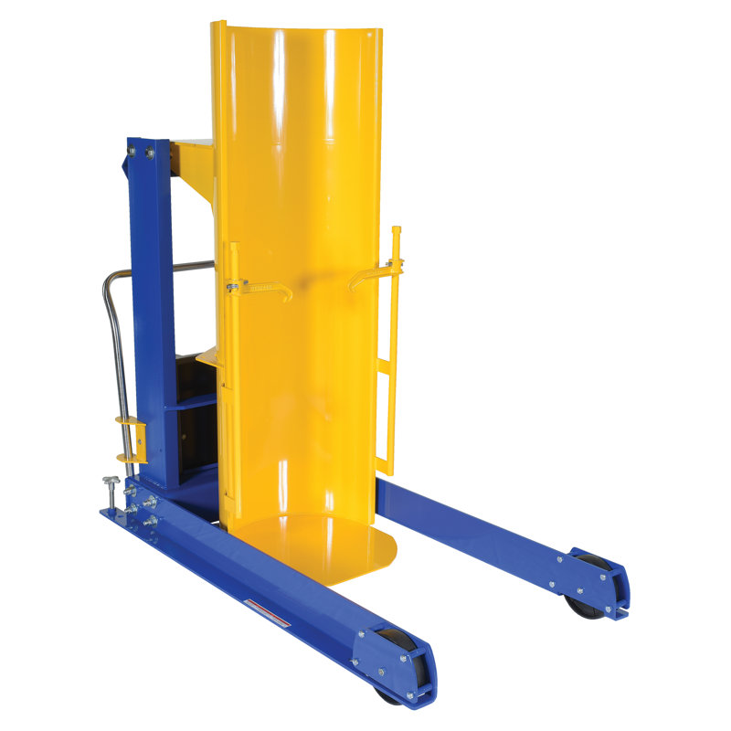 Chariot à main hydraulique portatif 1000 lb Capacité Vestil, H 63,75 po x l 61,5 po x P 36 po