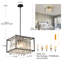 Luminaire suspendu moderne en cristal à lustre carré / rectangulaire Jennesa Jhase-1406205731-1406205734