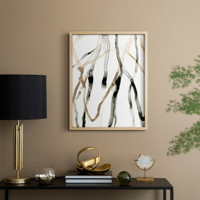 Runnel XI Framed Print - Solid Wood