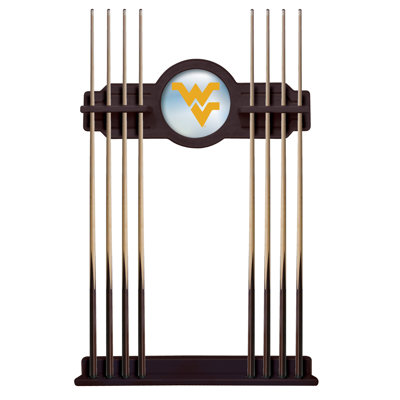 NCAA Holland Bar Stool Wood Pool Cue Rack