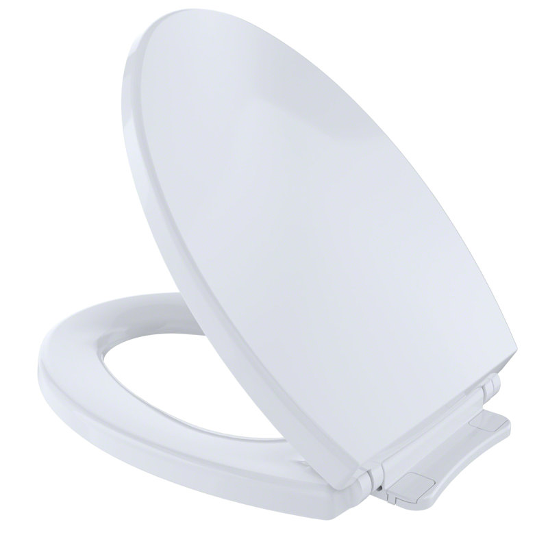 TOTO® SoftClose® Slow Close Elongated Toilet Seat and Lid, Cotton White, Cotton