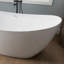Baignoire autoportante profonde en acrylique 65 po-126677825