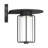 Florin, Outdoor, 10", Sand Black, Clear Glass-1660009163