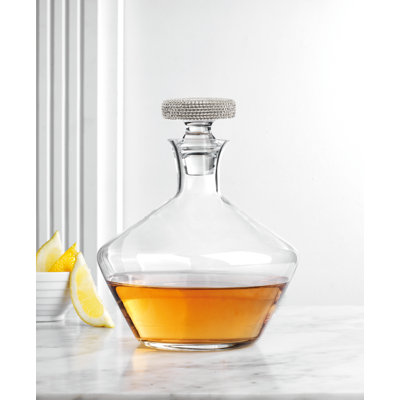 Mac Glitzy Whiskey Decanter 54 Oz