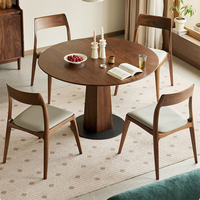 Stable and beautiful solid wood table set