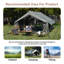 Tente de camping gonflable avec pompe-110811188