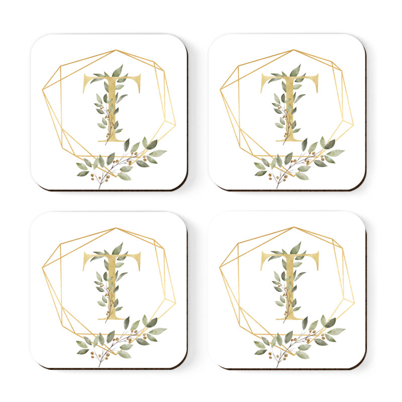Sous-verres Café à monogramme, T