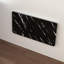 Black Folding Wall-Mounted Drop-Leaf Table