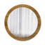 Huldar Glass Flat Wall Mirror