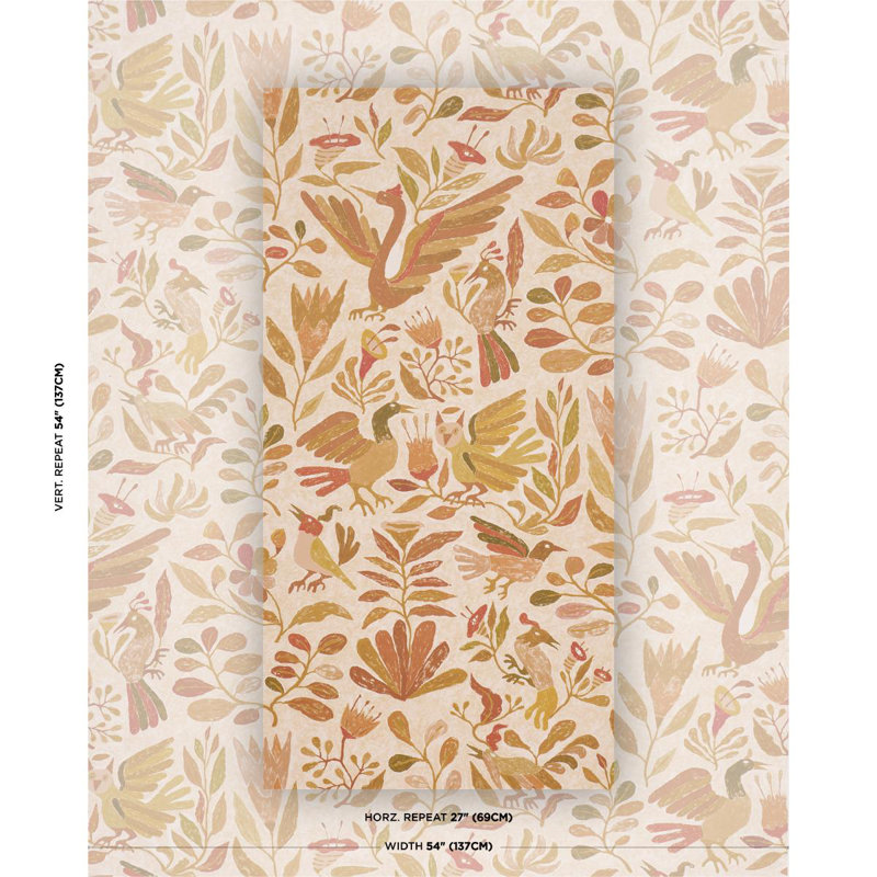 Schumacher X Abel Macias Canopy Wallpaper