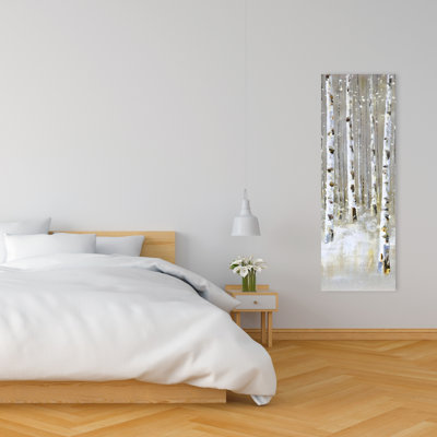 «Birch Forest» par Winter Canvas | Décoration de chambre arbres et paysages