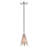 1 - Light Nickel Single Pendant