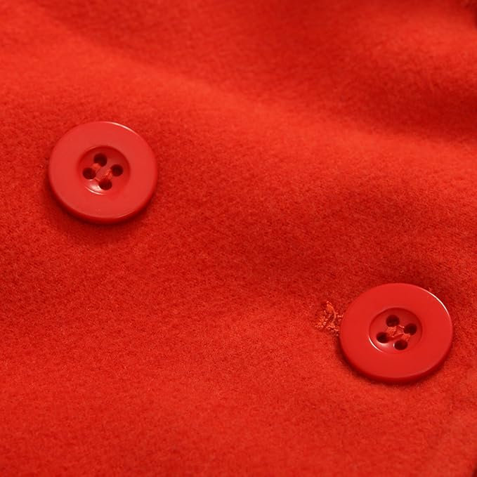 Veste à double boutonnage pour filles avec petit col montant pour filles 2 à 12 ans 290E13FCAD5243B38C1A5D399C5AA2CB, 4-5