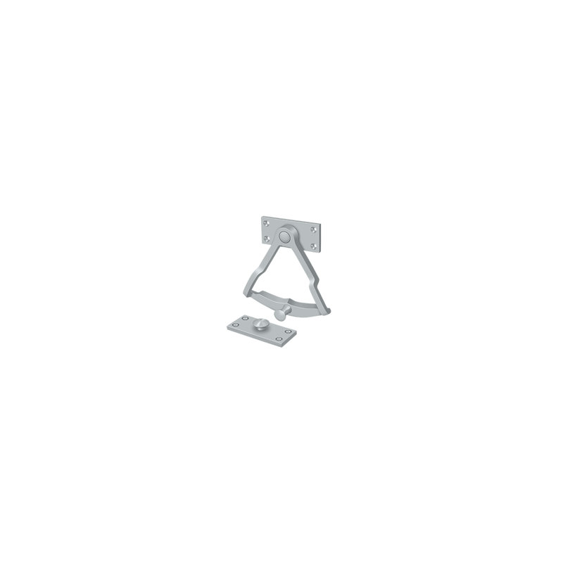 Latch/Catch/Bolt, Brushed Chrome