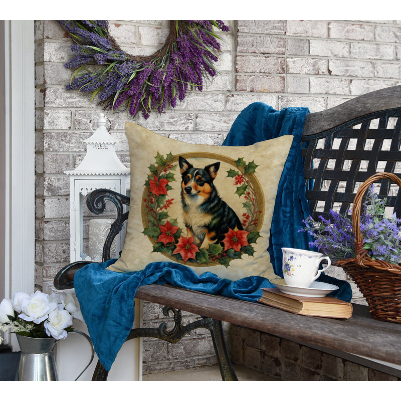 Coussin Christmas, 18 po x 18 po, Carré