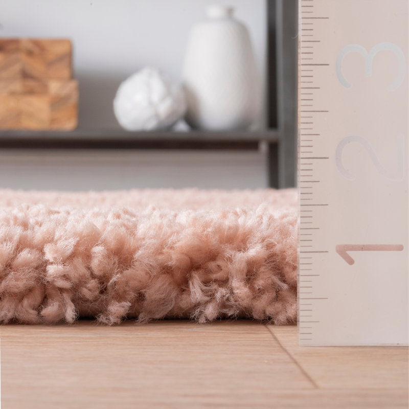 Solid Colour Area Rug, Oval 122 x 183cm