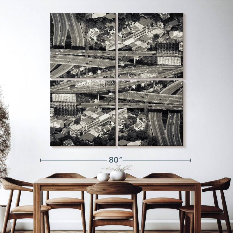 Confluence, partie III, H 74 po x l 74 po