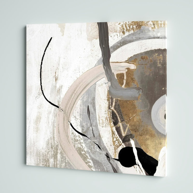 " Tangled II " Painting Print, 36" H x 36" W, Wrapped Canvas